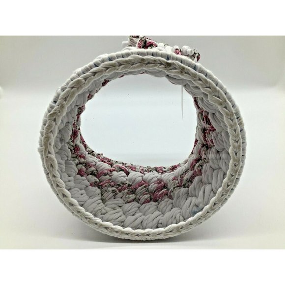 Crochet with Cotton Hand Crafted Baskets, Set of 3 - Picture 3 of 12